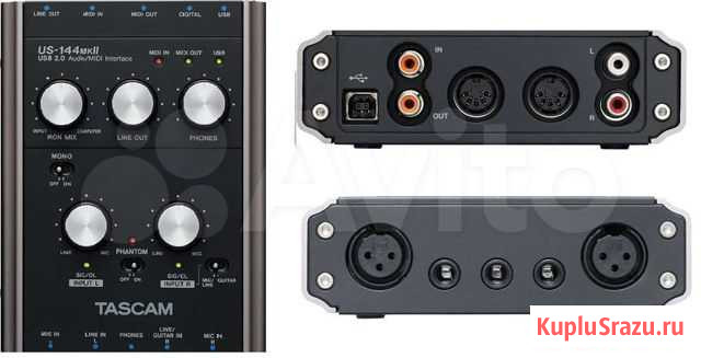 Tascam US-144 mkii Москва - изображение 1