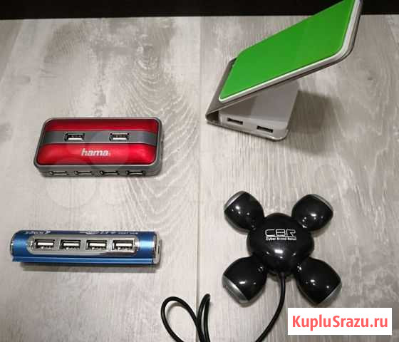USB-hub Hama 7 портов и S-iTech 4 порта Киров - изображение 1