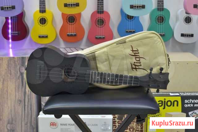 Укулеле сопрано Flight NUS310 blackbird Уфа - изображение 1