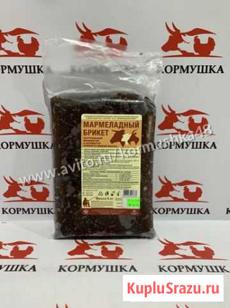 Мармеладный брикет для с/х и диких животных 5кг Липецк - изображение 1