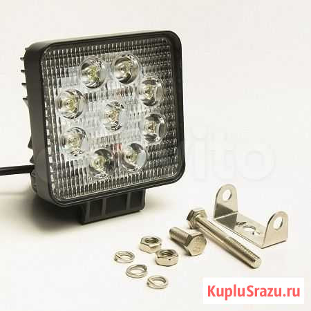 Фара Lumen-27WS Slim Epistar (spot) Челябинск - изображение 1