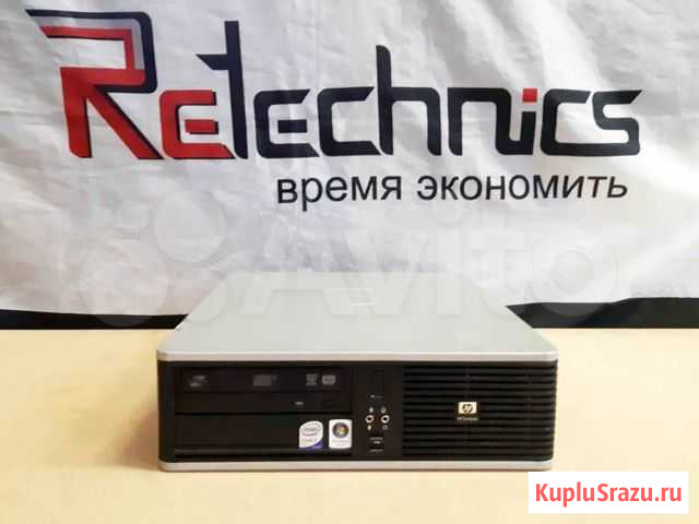 Пк HP dc5800 775 E4500 4x0,5Gb DDR2 160sata Q33 24 Старый Оскол - изображение 1