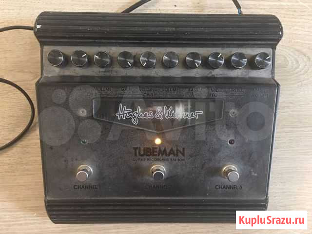 Ламповый гитарный преамп Hughes & Kettner Tubeman Новое Девяткино - изображение 1