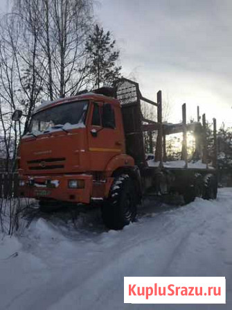 Камаз вездеход 43118 с гмп Эпсилон и прицепом Верхняя Тойма - изображение 1