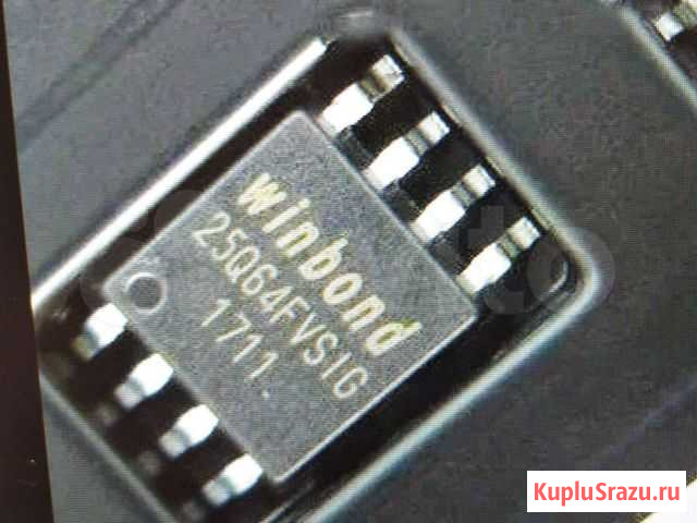 Микросхема Winbond 25q64FV биос Набережные Челны - изображение 1
