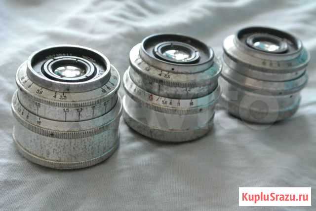 Индустар-50, 3 шт, 1957г, 1967г, 1968г Симферополь - изображение 1