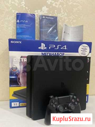 PS4 Slim 1TB+эксклюзивные игры Красноярск - изображение 1