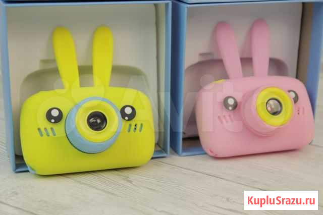 Детский фотоаппарат «зайчик» camera kids Новосибирск - изображение 1