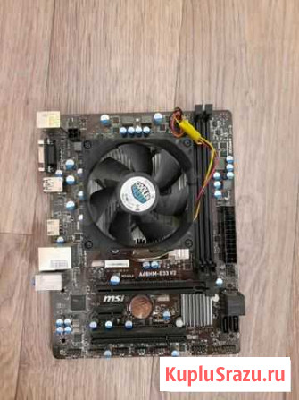Материнская плата MSI A68HM-E33 V2 (FM2+) Ржев - изображение 1