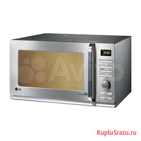 Микроволная LG 23 л 850 Вт гриль серый как новая Тюмень - изображение 1