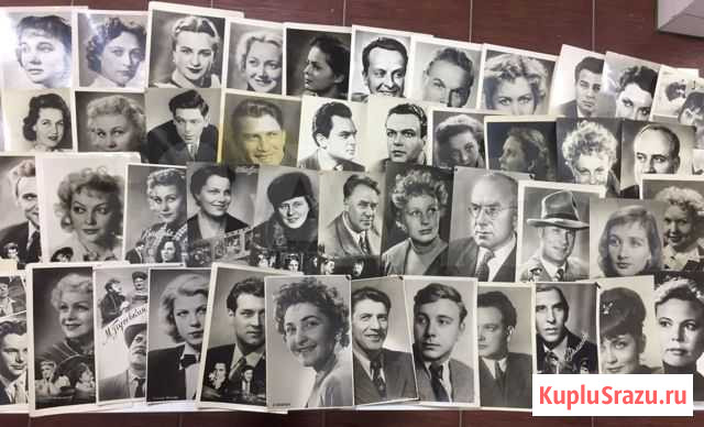 Фотографии-открытки актеров советского кино - б/у Астрахань - изображение 1