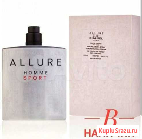Chanel Allure Homme Sport tester Петропавловск-Камчатский - изображение 1