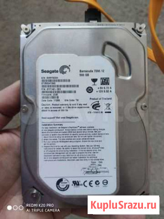 Жесткий диск Seagate Barracuda 500 GB ST3500413AS Великие Луки - изображение 1