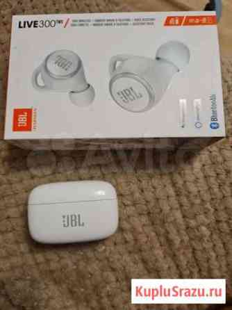 JBL live 300 tws, белые Магадан