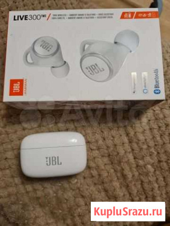 JBL live 300 tws, белые Магадан - изображение 1