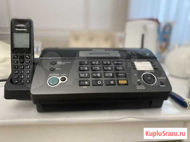 Факс автоответчик panasonic kx-fc968 с радио-трубк Казань - изображение 1