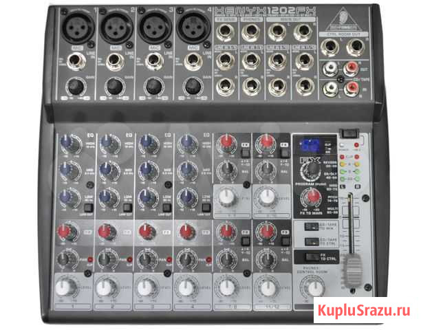 Микшерный пульт Behringer 1202FX+эффект-процессор Воронеж - изображение 1