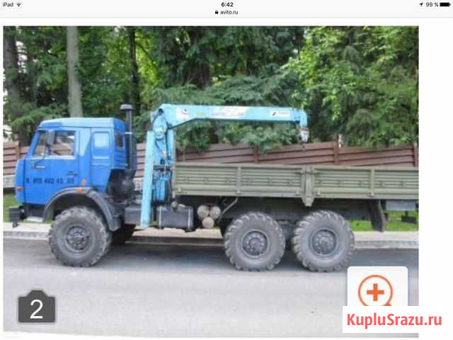 Манипулятор на базе камаз вездеход Красная Поляна - изображение 1