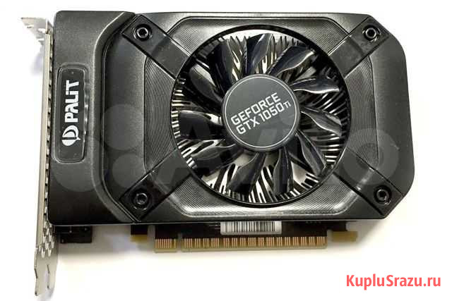 Видеокарта Nvidia Palit GTX 1050 Ti StormX 4Gb Красноярск - изображение 1