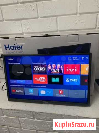 Телевизор Haier LE24K6500SA 24 (2019) Чита - изображение 1