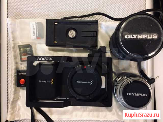 Black magic pocket cinema camera bmpcc кинокамера Санкт-Петербург - изображение 1