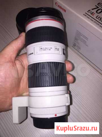 Объектив Canon EF 70-200mm f/4L IS USM Краснодар - изображение 1