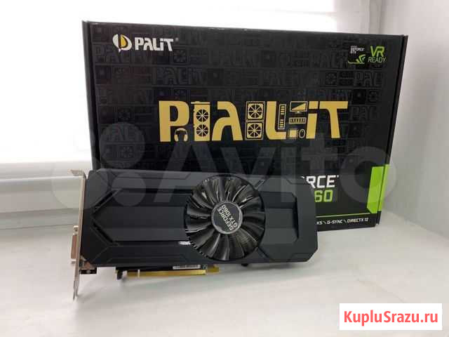 GeForce GTX 1060 6 Gb (Пломба на месте) Вологда - изображение 1