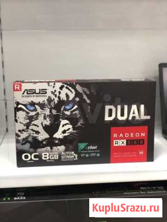 Видеокарта Asus Dual RX 580 Гудермес - изображение 1