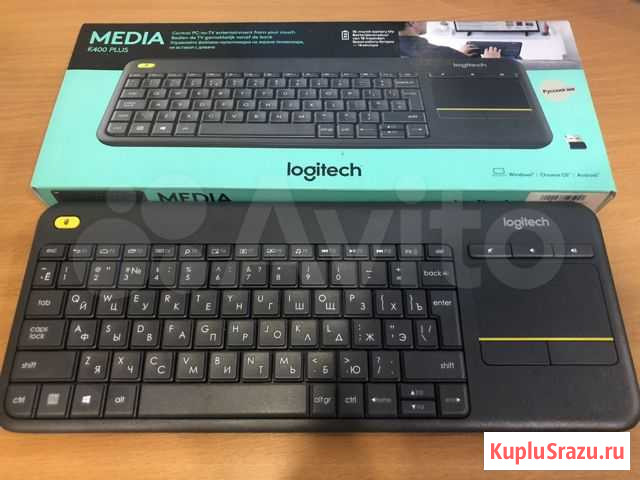 Клавиатура беспроводная Logitech K400 Plus Киров - изображение 1