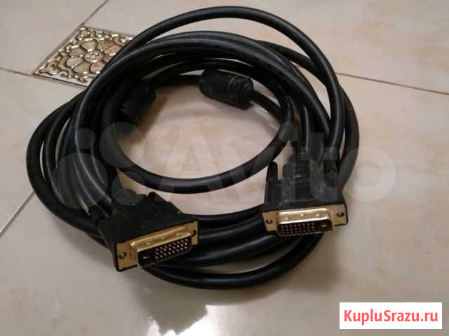Кабель для компьютера DVI DVI. 5m Махачкала - изображение 1
