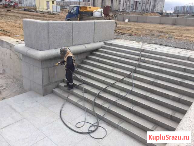 Пескоструйная очистка камня в Архангельске Архангельск - изображение 1