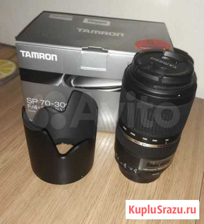 Объектив Tamron SP 70-300mm F4.0-5.6 Di VC USD Барнаул - изображение 1
