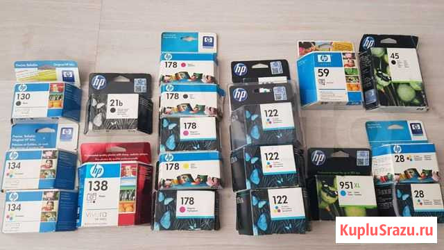 Новые оригинальные картриджи HP Томск - изображение 1