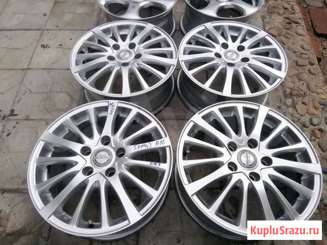 Красивые свеженькие диски R16 5х114.3 из японии Белогорск - изображение 1