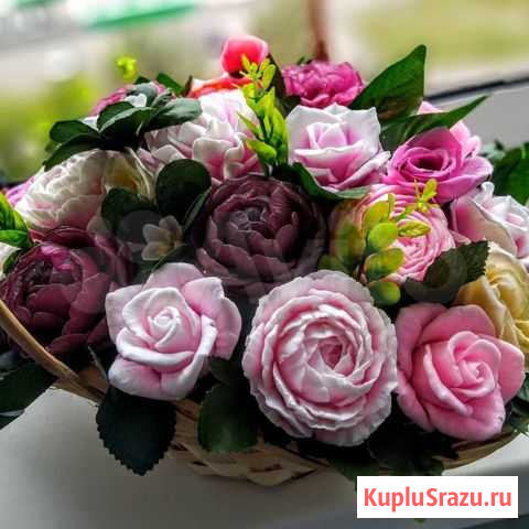 Ароматные цветы из мыла Комсомольск-на-Амуре - изображение 1