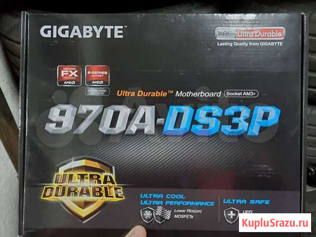 Материнская плата gigabyte 970a ds3p Ставрополь - изображение 1