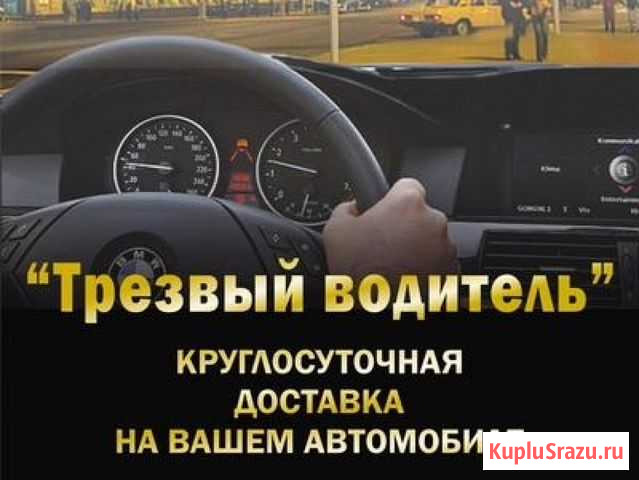 Трезвый водитель Подольск - изображение 1