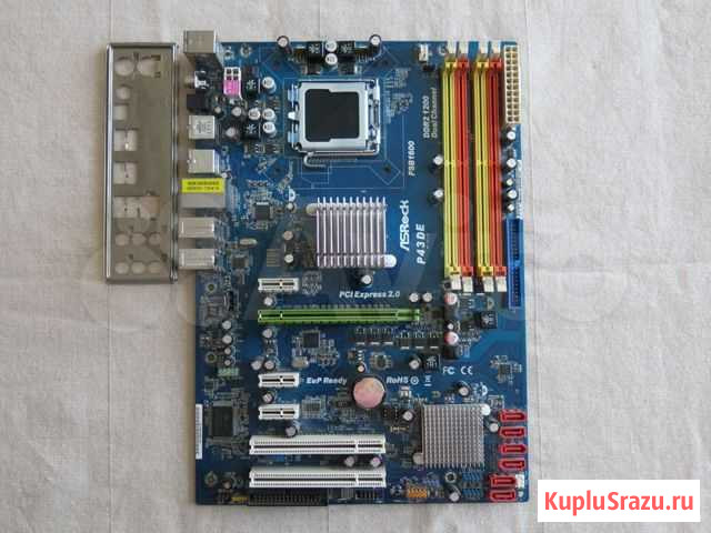 ASRock P43DE (lga775) Новосибирск - изображение 1