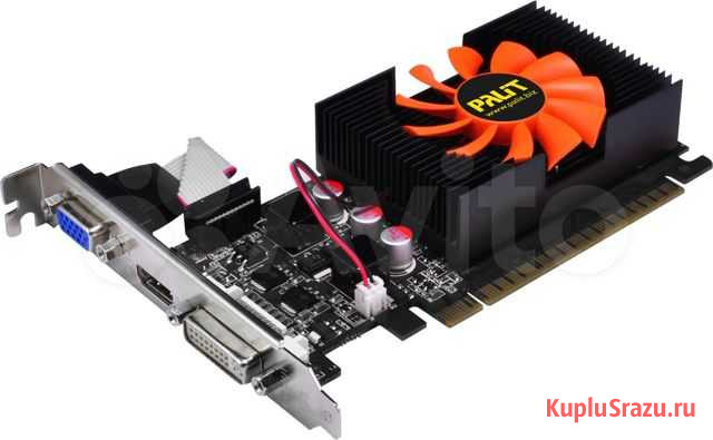 Видеокарта palit nVidia GeForce GT 430, 1Гб, DDR3 Рубцовск - изображение 1