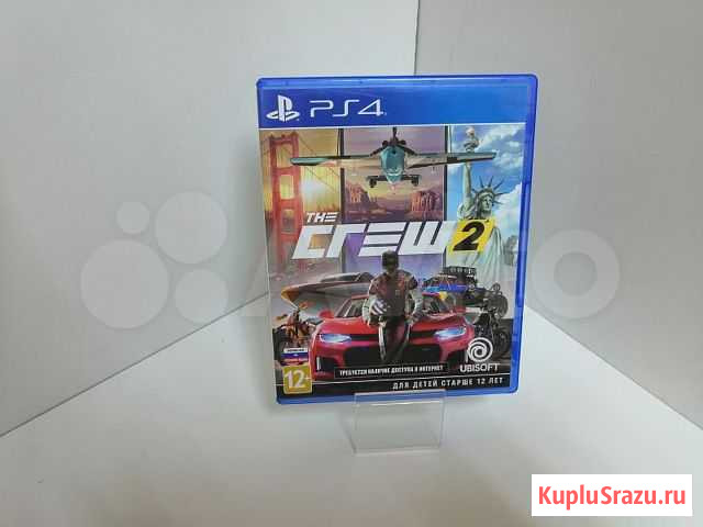 Игровые диски. Sony Playstation 4 The crew 2 Воронеж - изображение 1