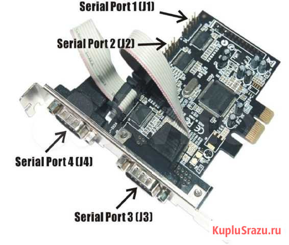 Контроллер ST-LAB PCI-E 4S serial card (COM) Тверь - изображение 1