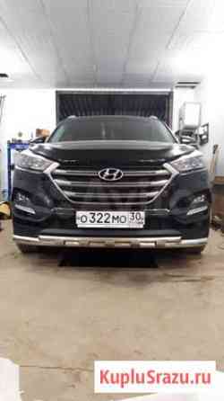 Защита переднего бампера Hyundai Tucson 60/42 Волжский