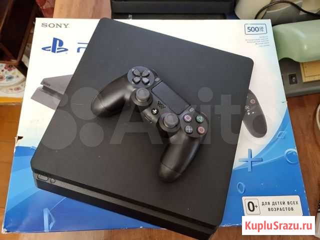 PS4slim/500GB/29игр Иркутск - изображение 1