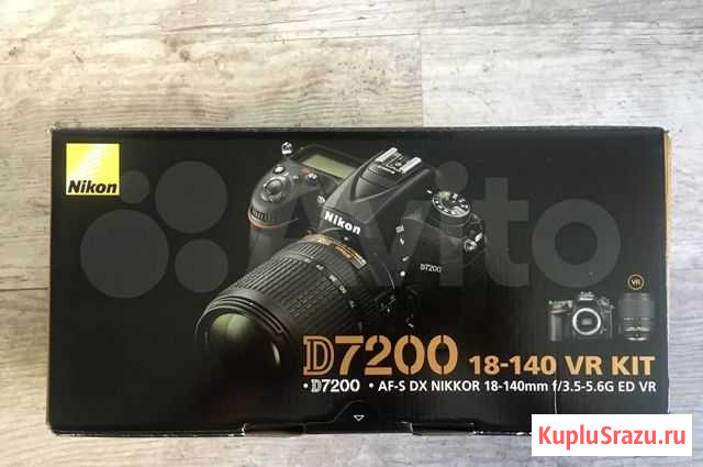 Новый Nikon D7200 KIT AF-S 18-140mm G ED VR Москва - изображение 1