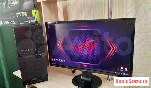 Игровой пк 8GB GTX 1050 500GB Усолье-Сибирское - изображение 1