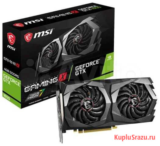 Видеокарта msi gtx 1650 Салават - изображение 1