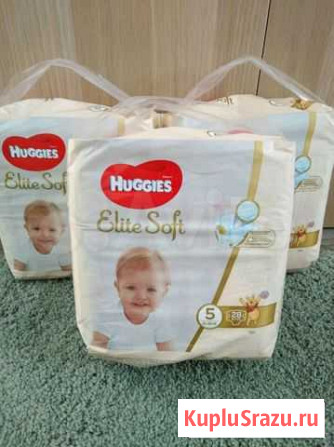 Подгузники Huggies Elite Soft 5 Егорьевск - изображение 1