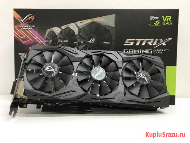 Видеокарта gtx 1080 asus strix Калининград - изображение 1