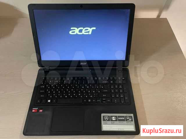 Ноутбук Acer ES1-523 AMD А6/4Гб/500Гб Сочи - изображение 1