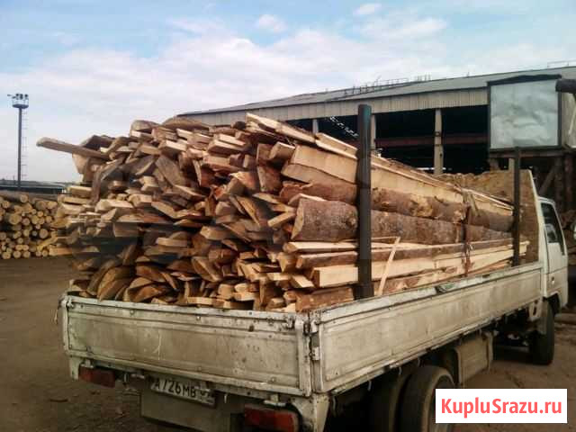 Горбыль на дрова сухой сырой в любом объеме с дост Улан-Удэ - изображение 1